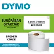 Kép 1/9 - Dymo nagy méretű etikett címke 99014, 101mmx54mm (220db/tekercs)
