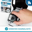 Kép 13/15 - Dymo LabelManager (LM) 160 szalagnyomtató 3db szalaggal (2181012) QWERTY billentyűzet, 2181011