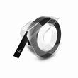 Picture 1/6 -Dymo Embossing Tape Self-Adhesive, 9 mm x 3 m - White on Black (524709)