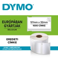 Dymo (S0722540) 11354 etikettcímke 57mmx32mm (1000db/tekercs)