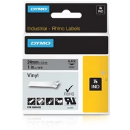 Dymo ID1 PVC szalag 24mmx5,5, fekete/szürke (1805425)