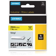 Dymo ID1 PVC szalag 24mmx5,5, fekete/sárga (1805431)