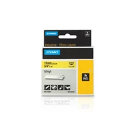 Dymo ID1-es vinyl szalag 19mmx5,5m fekete/sárga  (18433)