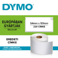 Dymo nagy méretű etikett címke 99014, 101mmx54mm (220db/doboz)