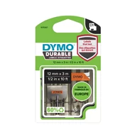 Dymo Tartós D1-es szalag, 12mmx3m fekete/narancssárga (1978367)