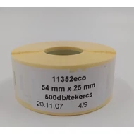 11352eco label (54mmx25mm) 500labels/roll