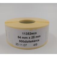 11352eco label (54mmx25mm) 500labels/roll