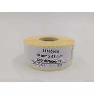 Etikett címke 19mmx51mm-es 500db/tekercs (11355eco)