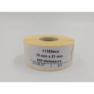 11355eco label (19mmx51mm) 500labels/roll