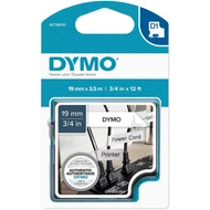 Dymo ID1-es nylon szalag 19mmx3,5m, fekete/fehér (18759, S0718050, S0718120, 18489)
