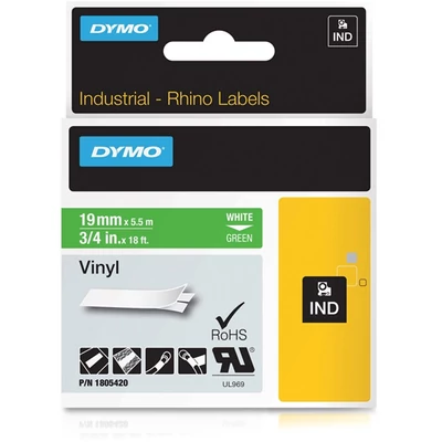 Dymo ID1-es PVC szalagok 19mmx5,5m