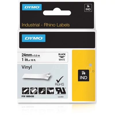 Dymo ID1 PVC szalagok 24mmx5,5