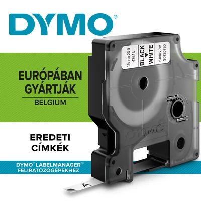 Dymo Standard D1 szalagkazetták 6mmx7m