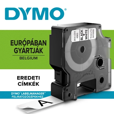Dymo Standard D1 kazetták 19mmx7m