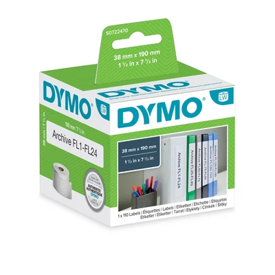 Dymo (S0722470) 99018  etikettcímke 38mmx190mm (110db/tekercs)