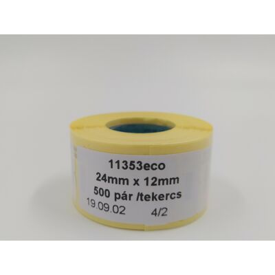 11353eco label  (24mmx12mm) 1000labels/roll