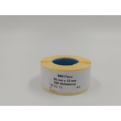 90017eco label (50mmx12mm) 220labels/roll