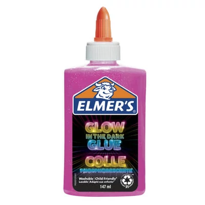 Elmer's világítós ragasztó 147ml (rózsaszín) 2162079