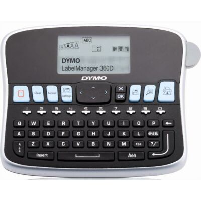 DYMO LabelManager 360D Rechargeable Hand-Held Label Maker 