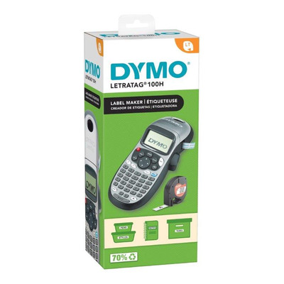 Dymo LetraTag LT-100H (Razor) címkenyomtató ELEMMEL (2174577) Dymo LetraTag LT-100H (Razor) címkenyomtató ELEMMEL (2174577)