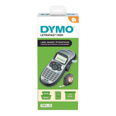 Dymo LetraTag LT-100H (Razor) címkenyomtató ELEMMEL (2174577) Dymo LetraTag LT-100H (Razor) címkenyomtató ELEMMEL (2174577)