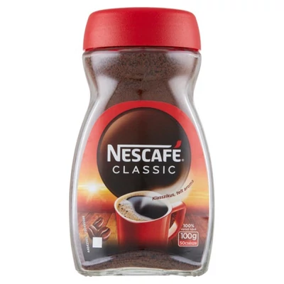 Nescafé instant kávé, üveges, 100 g