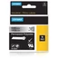 Permanent Polyester Labels 6mmx5,5m Black on Metallic (1805441)