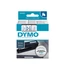 Dymo D1 kazetta, 9mmx7m, kék/fehér (40914)