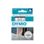 Dymo D1 kazetta, 12mmx7m, kék/víztiszta (45011)