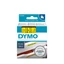 Dymo D1 kazetta, 19mmx7m , fekete/sárga (45808)
