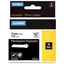 Permanent Polyester Labels 12mmx5,5m Black on Clear (622289)