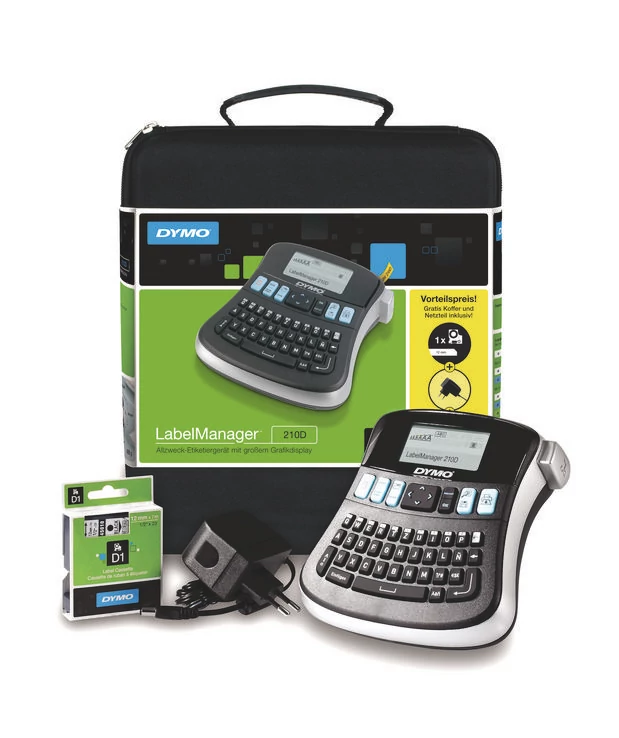 DYMO LabelManager 210D+ Label Maker Kit (2094492) 