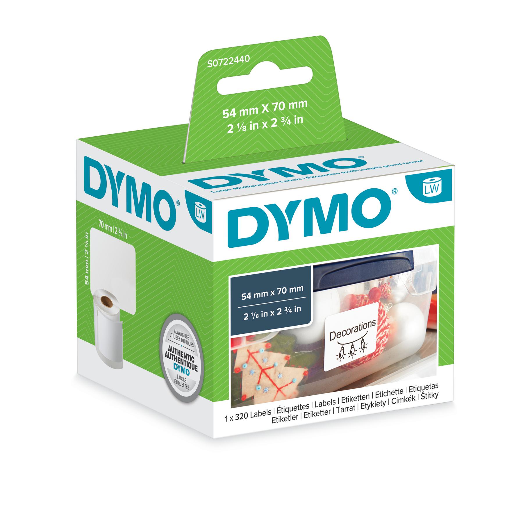 LabelWriter Label, 70mmx54mm (320labels/roll)