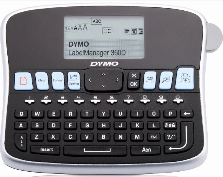 DYMO LabelManager 360D Rechargeable Hand-Held Label Maker 