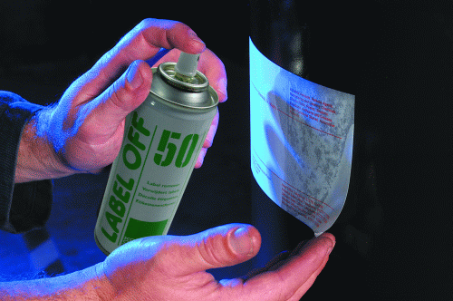 Label Off címke eltávolító spray