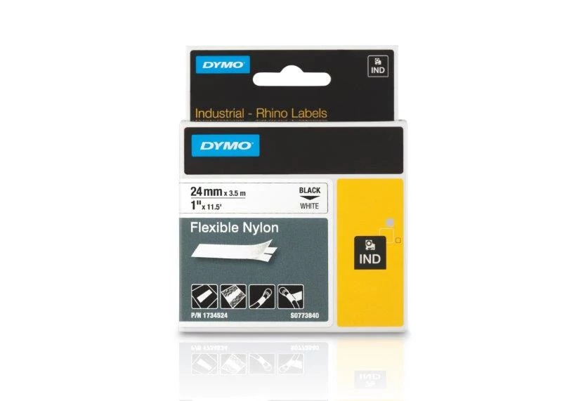 Dymo ID1-es nylon szalagok 24mmx3,5m
