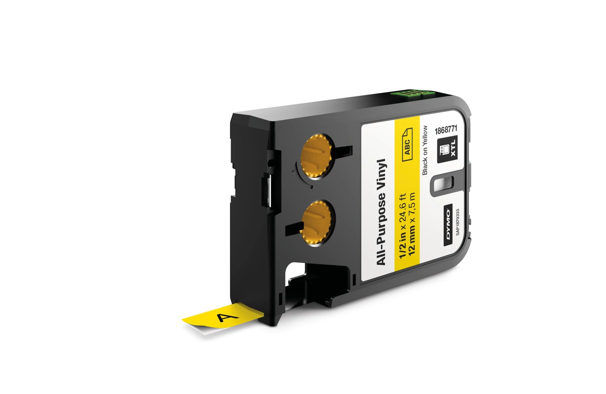 XTL kazetta 12mmx7m vinyl piros/víztiszta